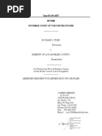 10-04-18 Fine V Sheriff (09-A827) 2 Amended Request For Lenience by Pro Se Filer S