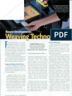 Recent Developments in Weaving Technology