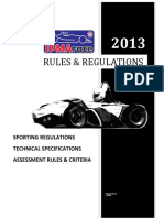 #6 IPMARAce Rules & Regulations April 2013