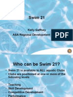 Swim 21: Kelly Gaffney ASA Regional Development Officer