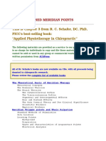 Commonly Used Meridian Points