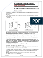 L'Amplificateur Opérationnel N.L.techNIQUE PROF S.charI