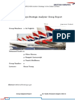 British Airways Strategic Analysis1 - 50 Page