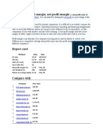 Profit Margin, Net Margin, Net Profit Margin