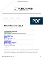 Metal Detector Circuit Diagram and Working