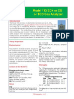 Model 113 Gas Analyzer 1207