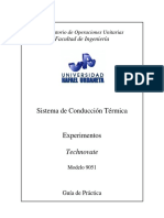 Sistema de Conducción Térmica