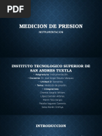 2.1 Medición de Presión