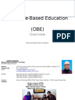 Module 1 - 1 OBE, MQF and MQA Overview The BIG Picture