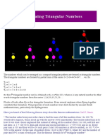 Fascinating Triangular Numbers