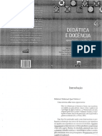 Didática e Docência - Aprendendo A Profissão - Introdução