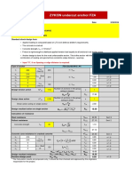 Anchor Bolt Shock Calculation