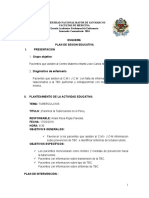 Plan Educativo, ESQUEMA