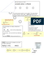 An Aromatic Amine + A Phenol: Nitrous Acid and HCL To