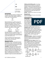 CH102 Lab 5 Aldehydes and Ketones PDF