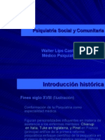 Psiquiatría Social y Comunitaria