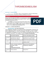 Venous Thromboembolism