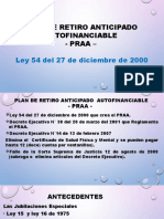 Plan de Retiro Anticipado Autofinamciable