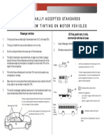 Window Tint Standards