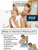 Heimlich Manuever