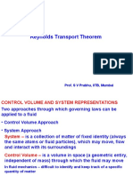 Reynolds Transport Theorem