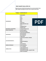 HALE Health Check Packages