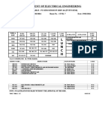 Time Table EEE 6th Sem