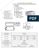 SP Series /SP12-245 12V245Ah: Product Features Application