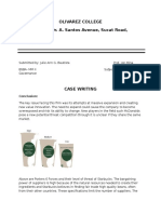 Starbucks Case Analysis