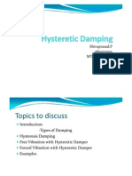 Hysteretic Damping