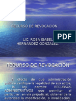 Recurso de Revocacion