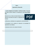 TAREA I Desarrollo