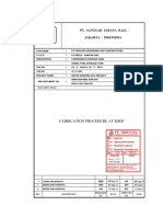 PROJ 1051 FAB 001 - 2 Fabrication Procedure