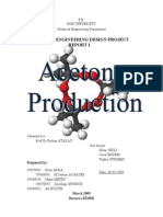 Acetone Production Process From Iso-propyl-Alcohol (IPA)