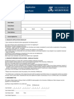 International Graduate Declaration Form