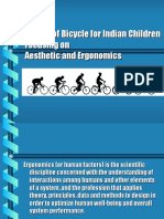 Ergonomics and Aestetics Bicycle