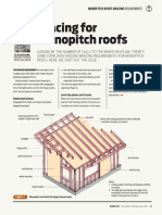 Build 145 41 Design Right Bracing For Monopitch Roofs