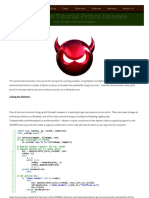 0xC Python Tutorial - Python Malware