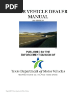 MV Dealer Manual 