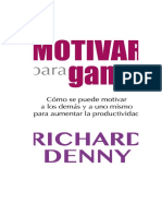 Libro Motivar para Ganar