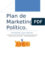 Plan de Marketing Político