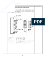 Beam-Column Using Double Angle Cleat