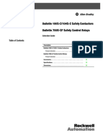 Bulletin 100S-C/104S-C Safety Contactors Bulletin 700S-CF Safety Control Relays