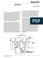 Simple, Low-Cost 4 Ma To 20 Ma Pressure Transmitter: Technical Note