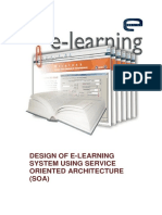 Design of E-Learning System Using Service Oriented Architecture (SOA)