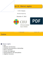Chapter 10. Abstract Algebra: C.O.S. Sorzano