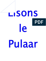 Lisons Le Pulaar