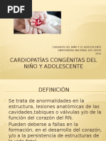 Cardiopatías Congénitas Del Niño y Adolescente