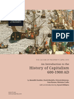 An Introduction To The History of Capitalism 600 1900 Ad