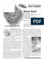 Moon Rock Fact Sheet